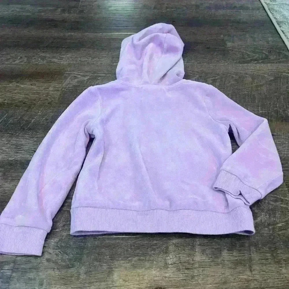 Juicy Couture Pink jacket size 3T Hoodie Sweatshirt Zip Up In Good Condition - Picture 5 of 5